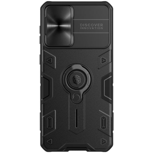 For Samsung Galaxy S21+ 5G NILLKIN Shockproof CamShield Armor Protective Case with Invisible Ring Holder(Black) - Galaxy S21+ 5G Cases by NILLKIN | Online Shopping South Africa | PMC Jewellery