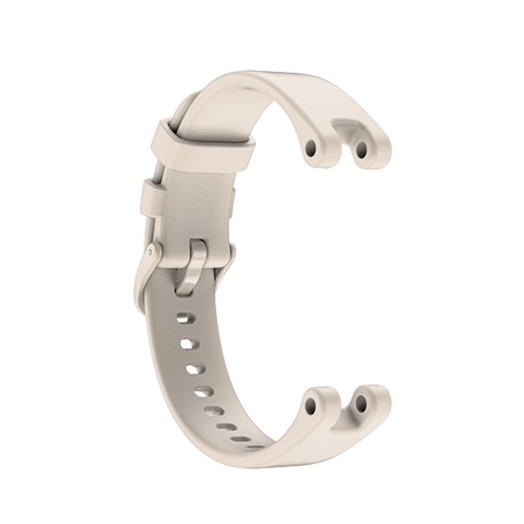 Compatible with Garmin Lily Silicone Watch Band(Khaki) - Watch Bands by PMC TechLife | Online Shopping South Africa | PMC TechLife | Buy Now Pay Later Mobicred
