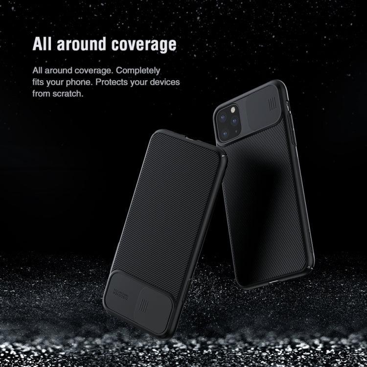 For iPhone 11 Pro Max NILLKIN CamShield Protective Case(Black) - iPhone 11 Pro Max Cases by NILLKIN | Online Shopping South Africa | PMC Jewellery