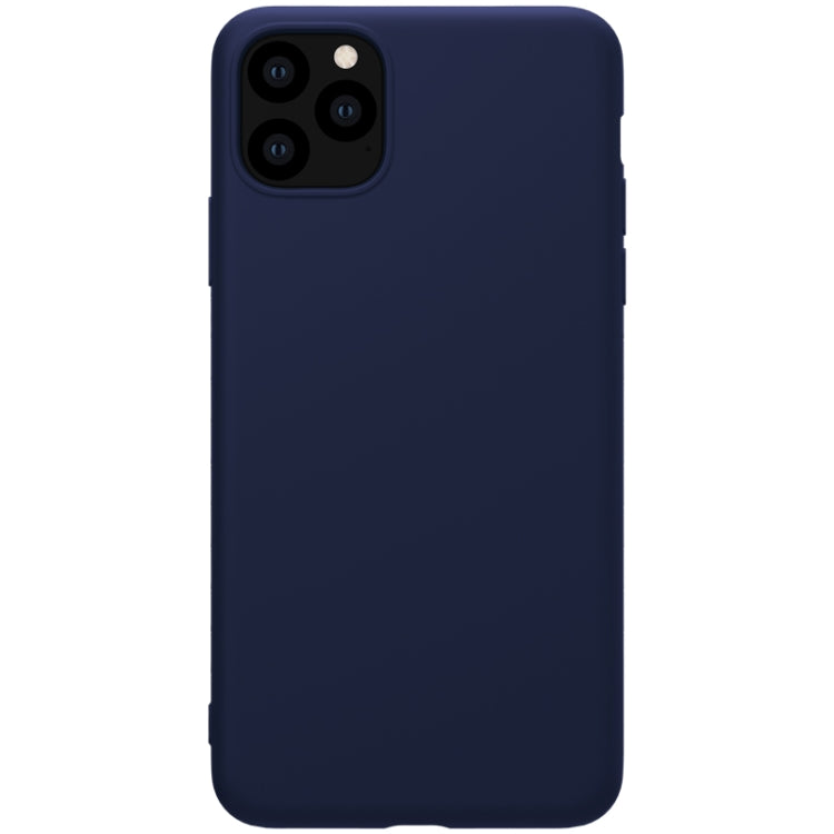 For iPhone 11 Pro NILLKIN Rubber-wrapped TPU Protective Case(Blue) - iPhone 11 Pro Cases by NILLKIN | Online Shopping South Africa | PMC Jewellery