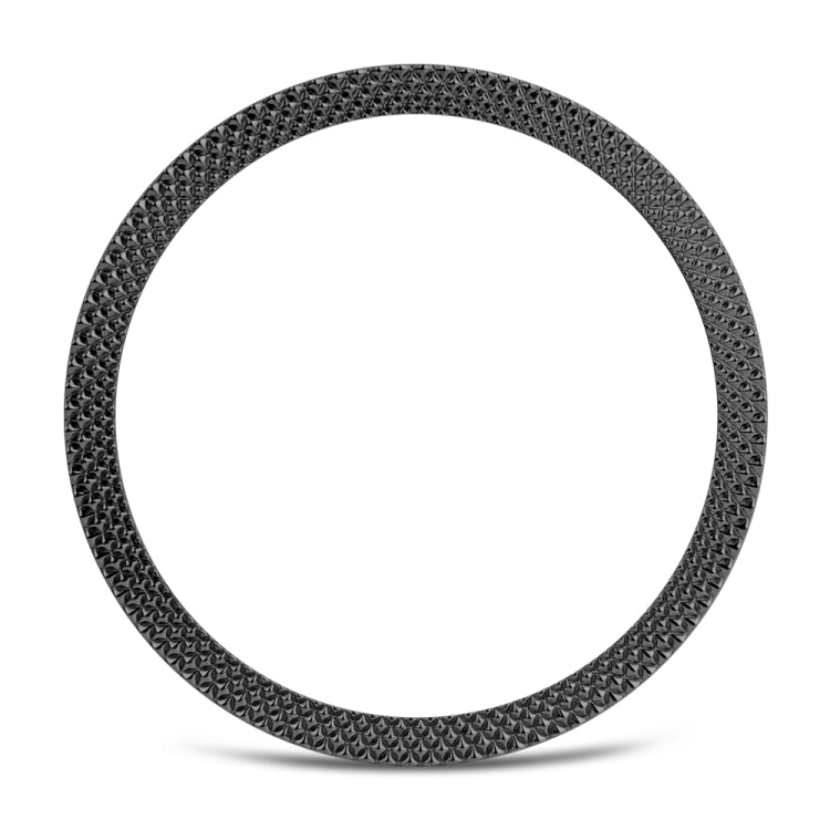 For Samsung Galaxy Watch 3 41mm Smart Watch Rhombus Texture Bezel Ring(Black) - Watch Cases by ENKAY | Online Shopping South Africa | PMC TechLife | Buy Now Pay Later Mobicred