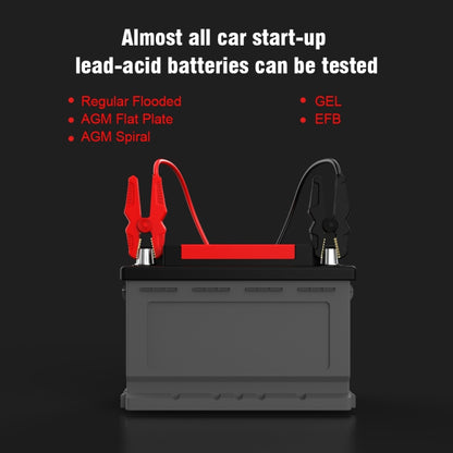 KONNWEI KW710 Car 3.2 inch 6V-24V Lead-acid Battery Tester Support 13 Languages - Code Readers & Scan Tools by KONNWEI | Online Shopping South Africa | PMC Jewellery | Buy Now Pay Later Mobicred