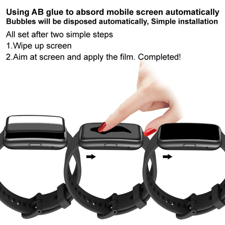 For Fitbit Versa 3 / Sense IMAK Plexiglass HD Watch Protective Film - Screen Protector by imak | Online Shopping South Africa | PMC TechLife | Buy Now Pay Later Mobicred