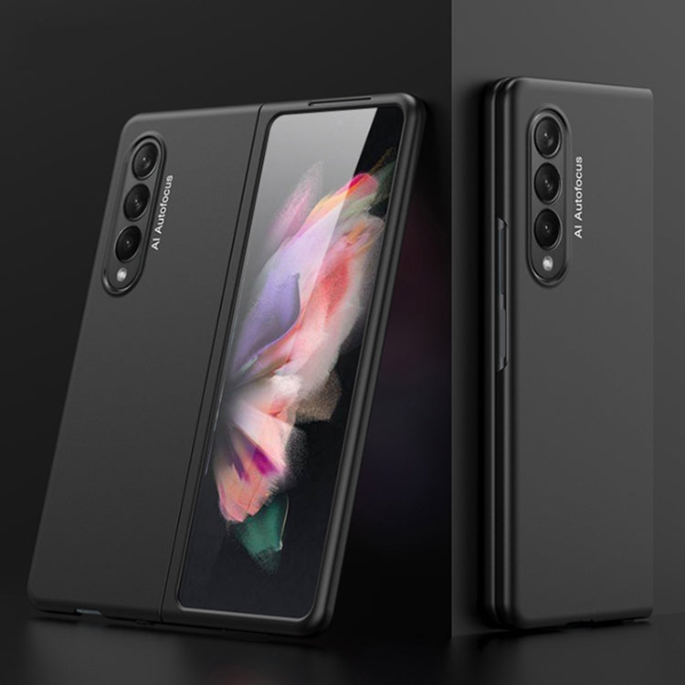 For Samsung Galaxy Z Fold3 5G GKK Ultra-thin Full Coverage Protective Case(Black) - Galaxy Phone Cases by GKK | Online Shopping South Africa | PMC TechLife | Buy Now Pay Later Mobicred