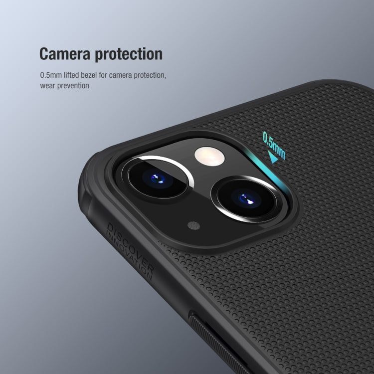 For iPhone 13 NILLKIN Super Frosted Shield Pro PC + TPU Protective Case(Black) - free shipping - PMC TechLife - Order now!
