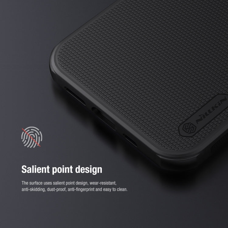 For iPhone 13 NILLKIN Super Frosted Shield Pro PC + TPU Protective Case(Black) - free shipping - PMC TechLife - Order now!