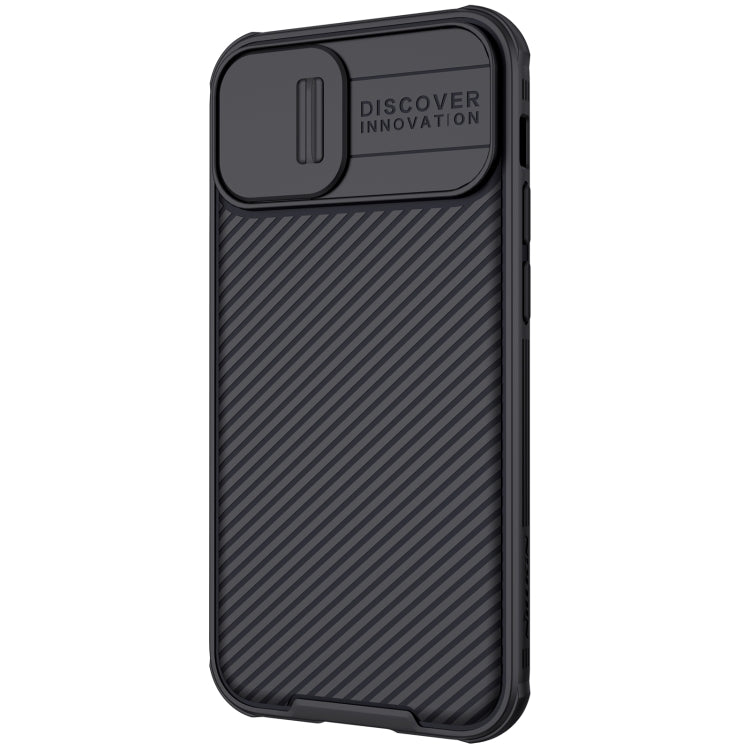 For iPhone 13 mini NILLKIN Black Mirror Pro Series Camshield Full Coverage Dust-proof Scratch Resistant Phone Case (Black) - iPhone 13 mini Cases by NILLKIN | Online Shopping South Africa | PMC Jewellery