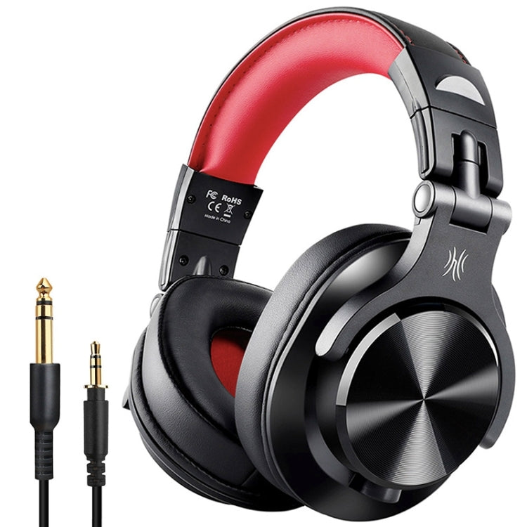 OneOdio A70 Black Red Head-mounted Wireless Bluetooth Stereo Headset - free shipping - PMC TechLife - Order now!