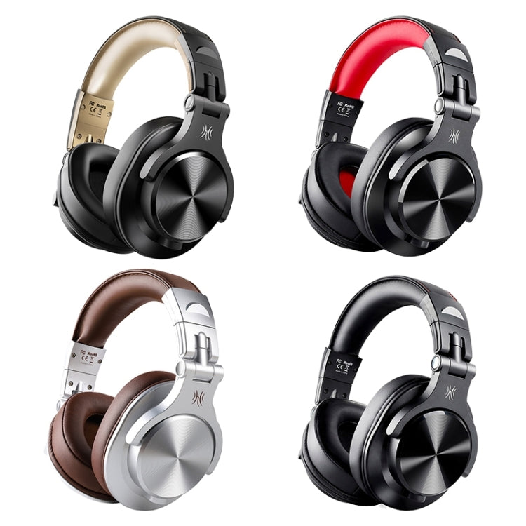 OneOdio A70 Black Red Head-mounted Wireless Bluetooth Stereo Headset - free shipping - PMC TechLife - Order now!