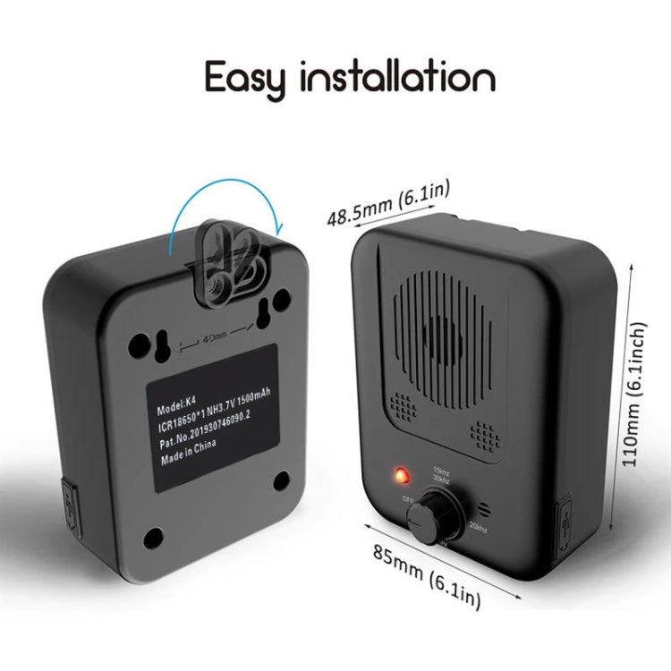 RC-309 Bark Control Devices Defer Nuisance Barking(Black) - free shipping - PMC TechLife - Order now!