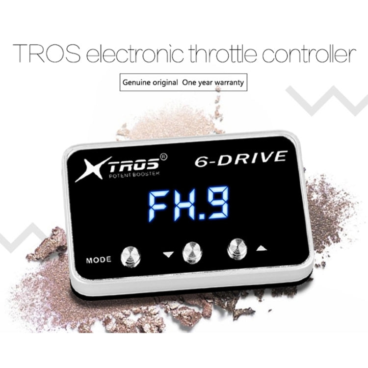 For Ford Ranger 2012-2020 TROS TS-6Drive Potent Booster Electronic Throttle Controller - Car Modification by TROS | Online Shopping South Africa | PMC TechLife