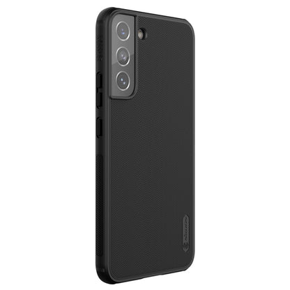 For Samsung Galaxy S22 5G NILLKIN Super Frosted Shield Pro PC + TPU Phone Case(Black) - Galaxy S22 5G Cases by NILLKIN | Online Shopping South Africa | PMC Jewellery