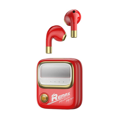 REMAX TWS-38 Yosee Series True Wireless Music Call Bluetooth Earphone(Red) - TWS Earphone by REMAX | Online Shopping South Africa | PMC Jewellery