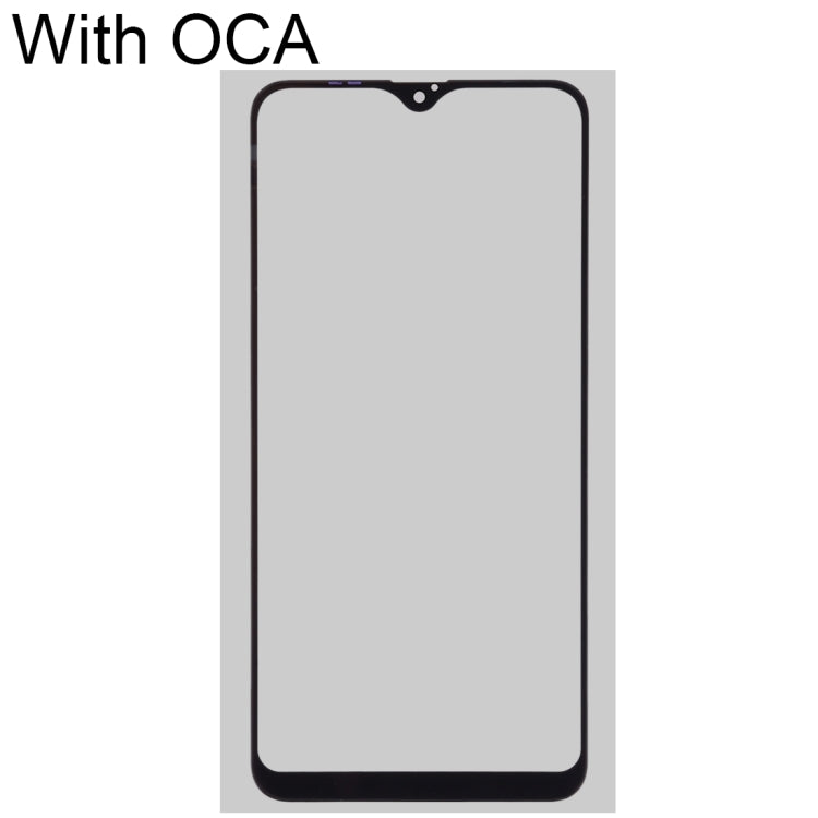 For Samsung Galaxy A02 Front Screen Outer Glass Lens with OCA Optically Clear Adhesive - Outer Glass Lens by PMC Jewellery | Online Shopping South Africa | PMC Jewellery