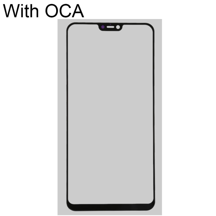 Front Screen Outer Glass Lens with OCA Optically Clear Adhesive for Xiaomi Redmi Note 6 / Mi 8 Lite - LCD Related Parts by PMC Jewellery | Online Shopping South Africa | PMC Jewellery