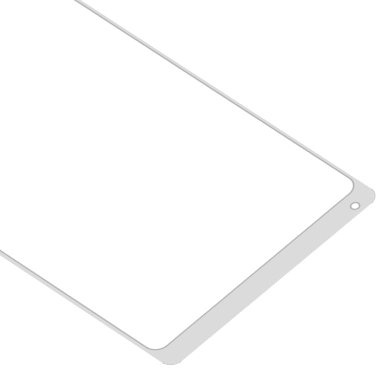 Front Screen Outer Glass Lens with OCA Optically Clear Adhesive for Xiaomi Mi Mix 2S(White) - LCD Related Parts by PMC Jewellery | Online Shopping South Africa | PMC Jewellery