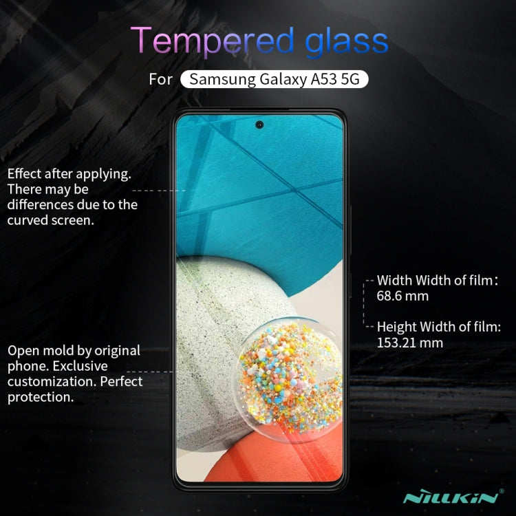 NILLKIN H+PRO 0.2mm 9H 2.5D Explosion-proof Tempered Glass Film For Samsung Galaxy A53 5G - Galaxy Tempered Glass by NILLKIN | Online Shopping South Africa | PMC Jewellery