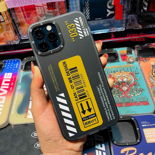 For iPhone 12 Pro WK WPC-015 Gorillas Series Cool PC + TPU Phone Case(WGC-016) - iPhone 12 / 12 Pro Cases by WK | Online Shopping South Africa | PMC Jewellery | Buy Now Pay Later Mobicred