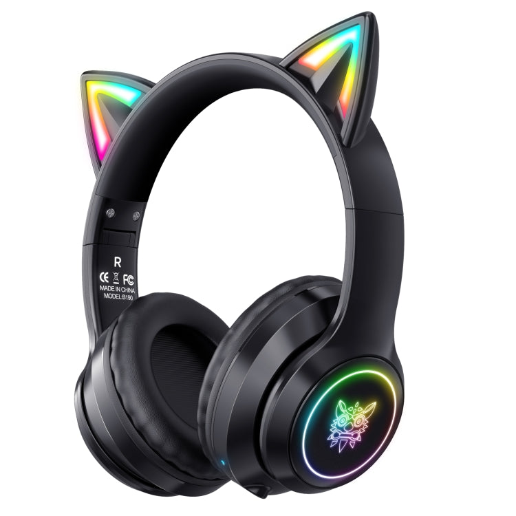 ONIKUMA B90 RGB Lighting Wireless Bluetooth Headphone(Black) - free shipping - PMC TechLife - Order now!