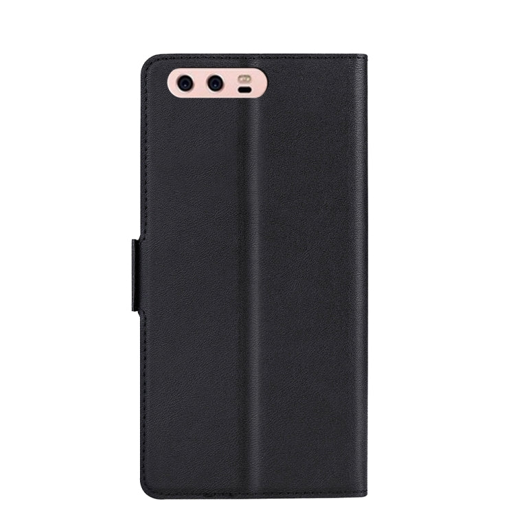 For Huawei P10 Plus Ultra-thin Voltage Side Buckle PU + TPU Leather Phone Case(Black) - Huawei Cases by PMC TechLife | Online Shopping South Africa | PMC TechLife | Buy Now Pay Later Mobicred