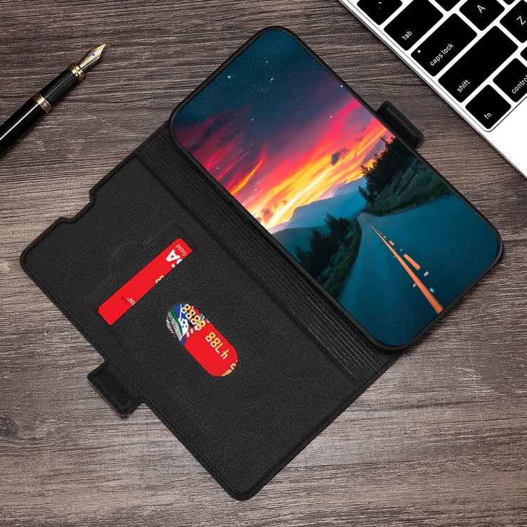 For Huawei P10 Plus Ultra-thin Voltage Side Buckle PU + TPU Leather Phone Case(Black) - Huawei Cases by PMC TechLife | Online Shopping South Africa | PMC TechLife | Buy Now Pay Later Mobicred