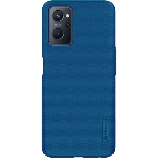 For OPPO Realme 9i NILLKIN Frosted PC Phone Case(Blue) - Realme Cases by NILLKIN | Online Shopping South Africa | PMC Jewellery