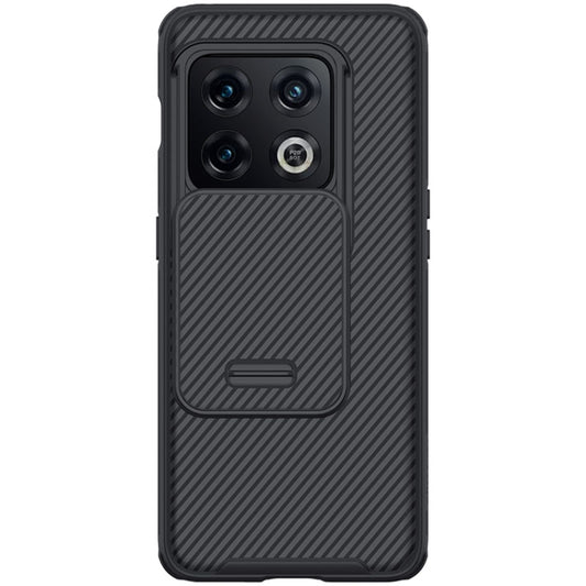 For OnePlus 10 Pro NILLKIN CamShield Pro Series PC Full Coverage Phone Case(Black) - OnePlus Cases by NILLKIN | Online Shopping South Africa | PMC Jewellery