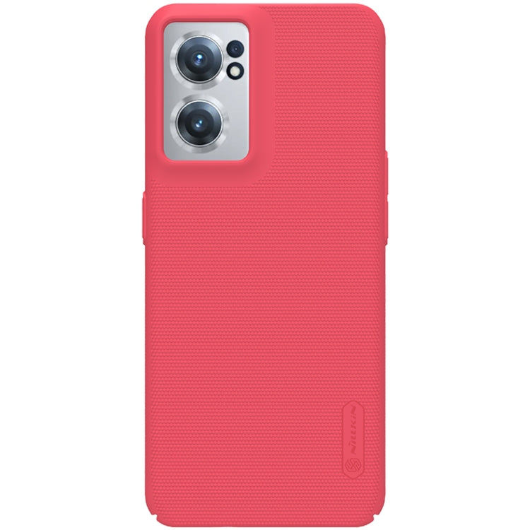 For OnePlus Nord CE 2 5G NILLKIN Frosted PC Phone Case(Red) - OnePlus Cases by NILLKIN | Online Shopping South Africa | PMC TechLife | Buy Now Pay Later Mobicred