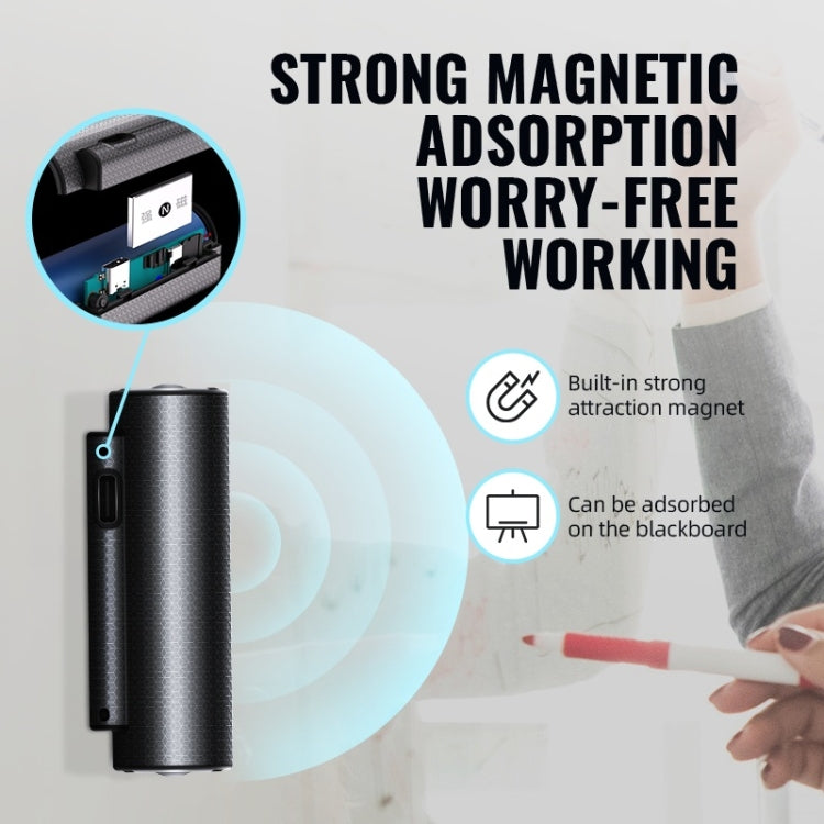Q76 Smart HD Noise Reduction Voice Control Strong Magnetic Recording Pen, Capacity:8GB(Black) - Recording Pen by PMC TechLife | Online Shopping South Africa | PMC TechLife | Buy Now Pay Later Mobicred
