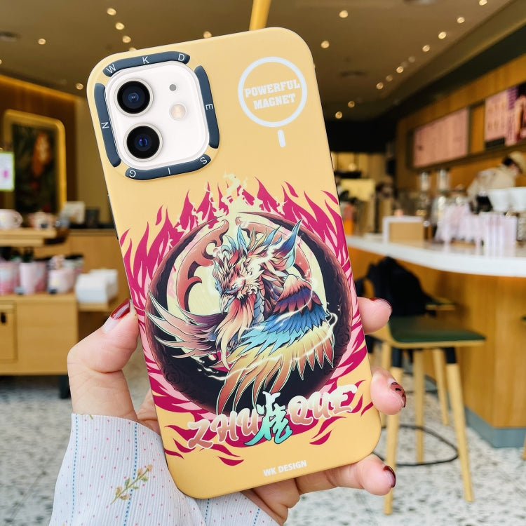 For iPhone 12 WK WPC-019 Gorillas Series Cool Magnetic Phone Case(WGM-003) - iPhone 12 / 12 Pro Cases by WK | Online Shopping South Africa | PMC Jewellery