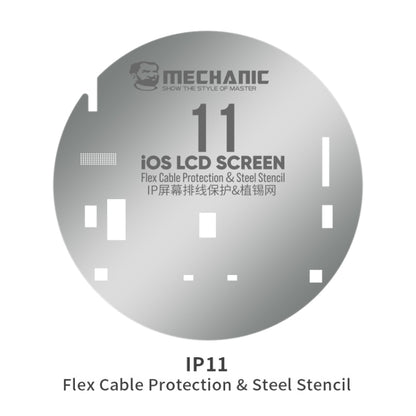 Mechanic UFO LCD Screen Flex Cable Protection and Reballing Planting For iPhone 11 - BGA Stencils by MECHANIC | Online Shopping South Africa | PMC Jewellery
