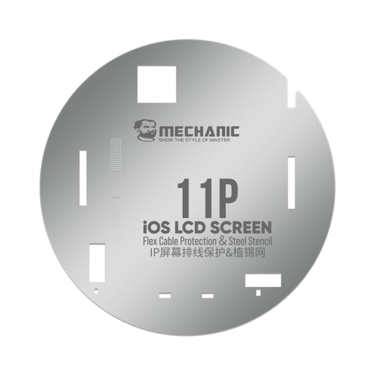 Mechanic UFO LCD Screen Flex Cable Protection and Reballing Planting For iPhone 11 Pro - BGA Stencils by MECHANIC | Online Shopping South Africa | PMC Jewellery