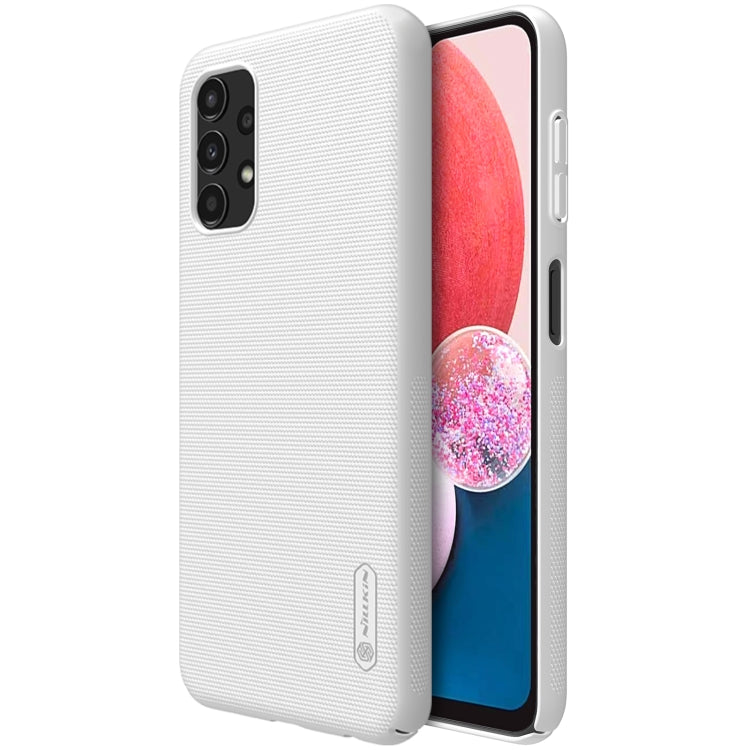 For Samsung Galaxy A13 4G NILLKIN Frosted PC Phone Case(White) - Galaxy Phone Cases by NILLKIN | Online Shopping South Africa | PMC Jewellery