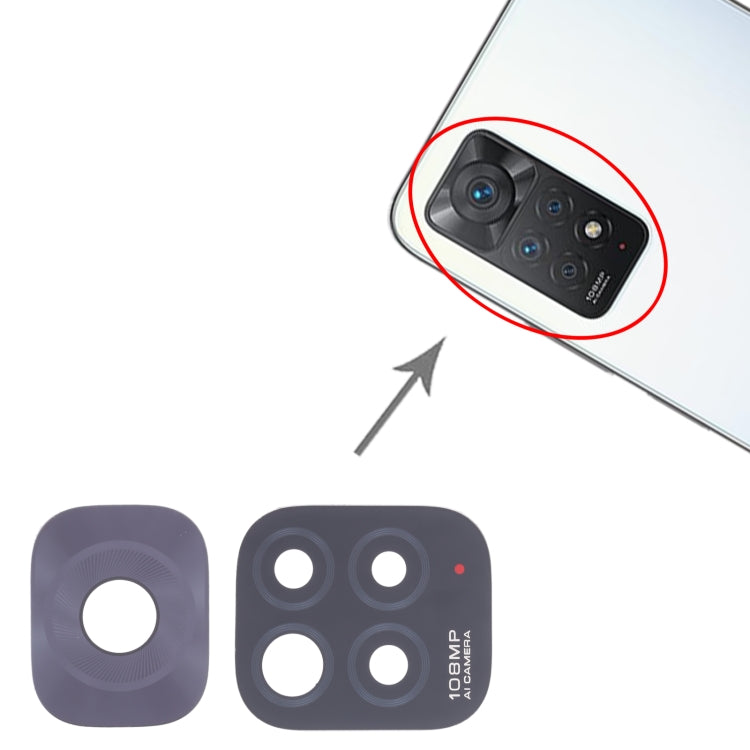 10 PCS Back Camera Lens For Xiaomi 11i/Redmi Note 11 Pro China/Redmi Note 11 Pro+ 5G/11i HyperCharge 5G - free shipping - PMC TechLife - Order now!