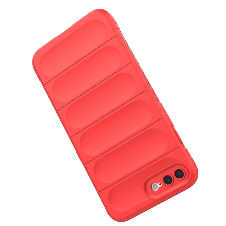 For iPhone SE 2022 / SE 2020 / 8 / 7 Magic Shield TPU + Flannel Phone Case(Grey) - iPhone SE 2022 / 2020 / 8 / 7 Cases by PMC TechLife | Online Shopping South Africa | PMC TechLife | Buy Now Pay Later Mobicred
