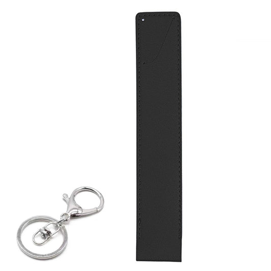 PU Leather Shockproof Protective Case with Metal Buckle for Apple Pencil 1 / 2(Black) - Pencil Accessories by PMC Jewellery | Online Shopping South Africa | PMC Jewellery