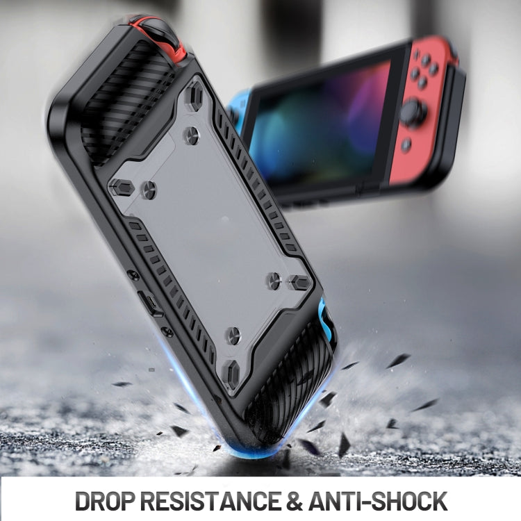 Game Handle Gamepad TPU+PC Protective Case for Switch OLED(Black) - Cases by PMC Jewellery | Online Shopping South Africa | PMC Jewellery