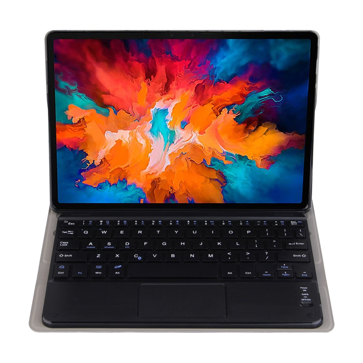 For Lenovo Tab M10 HD Gen 2 Touchpad Bluetooth Keyboard Leather Tablet Case(Blue) - Lenovo Keyboard by PMC TechLife | Online Shopping South Africa | PMC TechLife