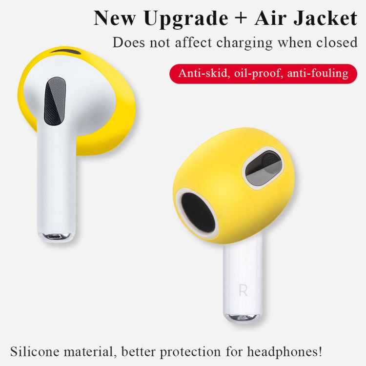 Ear Cap Silicone Protective Case for AirPods 3(Transparent White) - Anti-dust & Ear Caps by PMC Jewellery | Online Shopping South Africa | PMC Jewellery