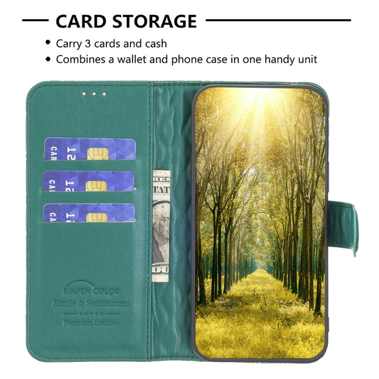 For OPPO Realme C35 Diamond Lattice Wallet Leather Flip Phone Case(Green) - Realme Cases by PMC TechLife | Online Shopping South Africa | PMC TechLife | Buy Now Pay Later Mobicred