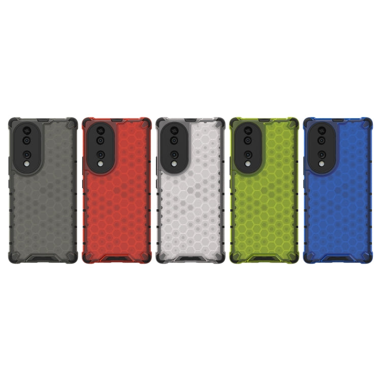 For Honor 70 5G Honeycomb Phone Case(White) - Honor Cases by PMC TechLife | Online Shopping South Africa | PMC TechLife | Buy Now Pay Later Mobicred