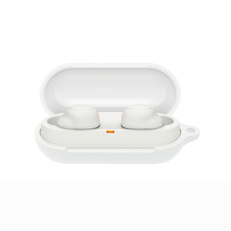 Bluetooth Earphone Silicone Case For Sony WF-C500(White) - Sony Earphone Case by PMC TechLife | Online Shopping South Africa | PMC TechLife