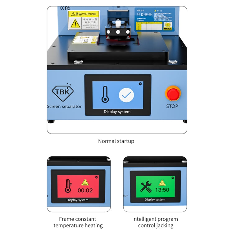 TBK 288  Built-in Pump Vacuum Automatic Intelligent Control Screen Removal Tool, AU Plug - Separation Equipment by TBK | Online Shopping South Africa | PMC Jewellery