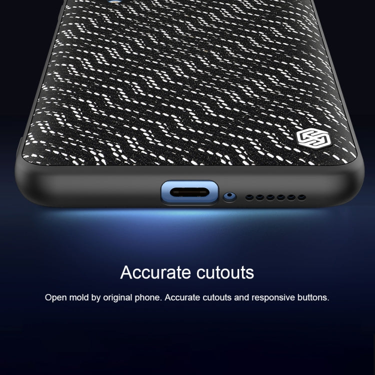 For Xiaomi Mi 10 Pro NILLKIN Glorious Series TPU + PC 3D Geometric Texture Reflective Mobile Phone Protective Case(Silver Light) - Xiaomi Cases by NILLKIN | Online Shopping South Africa | PMC Jewellery