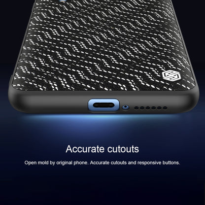 For Xiaomi Mi 10 Pro NILLKIN Glorious Series TPU + PC 3D Geometric Texture Reflective Mobile Phone Protective Case(Silver Light) - Xiaomi Cases by NILLKIN | Online Shopping South Africa | PMC Jewellery