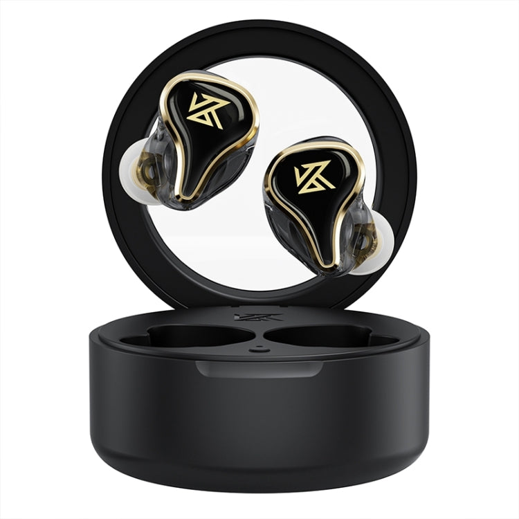 KZ-SK10 PRO Ring Iron Sports Wireless Bluetooth TWS Headphones(Black) - Bluetooth Earphone by KZ | Online Shopping South Africa | PMC Jewellery