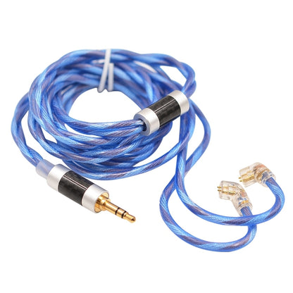 KZ 90-10 2Pin Interface 498 Core DIY Headphone Upgrade Cable,Length: 1.2m(Blue) - Cable & Splitter by KZ | Online Shopping South Africa | PMC Jewellery