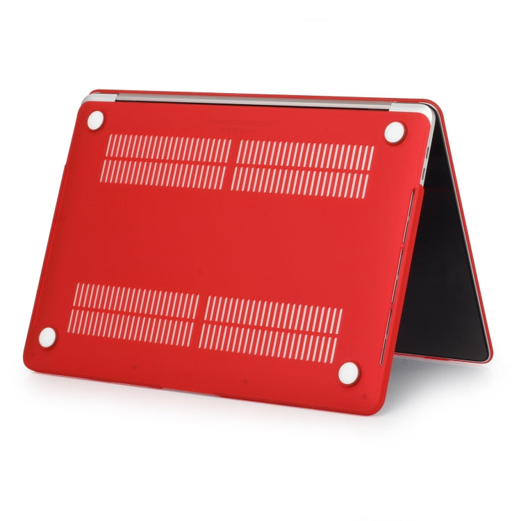 Laptop Matte Style Protective Case For MacBook Pro 13.3 inch A2338 2022(Red) - MacBook Pro Cases by PMC TechLife | Online Shopping South Africa | PMC TechLife