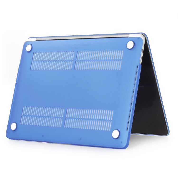 Laptop Matte Style Protective Case For MacBook Pro 13.3 inch A2338 2022(Dark Blue) - MacBook Pro Cases by PMC TechLife | Online Shopping South Africa | PMC TechLife