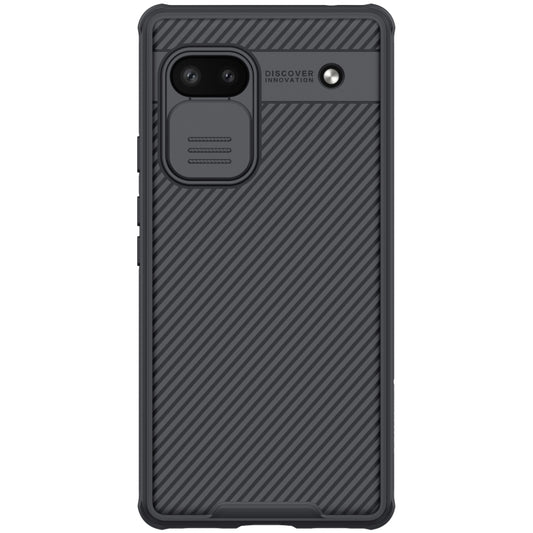For Google Pixel 6a NILLKIN CamShield Pro Series PC Full Coverage Phone Case(Black) - Google Cases by NILLKIN | Online Shopping South Africa | PMC Jewellery